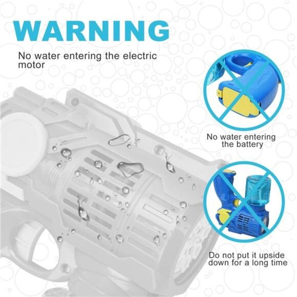 3 Pack Bubble Guns for Kids Bubble Machine for Kids Bubble Maker - Picture 6 of 6